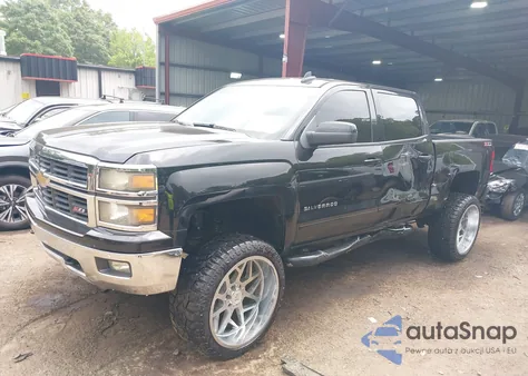 2015 Chevrolet Silverado 1500 2Lt из США, поврежденный, VIN 3GCUKREC3FG155326